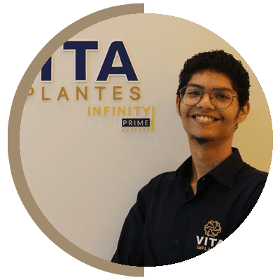 Anderson Diniz, Financeiro da Clínica Vita Implantes em Goiânia